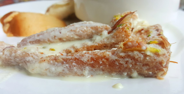 food blogger dubai barbecue delights barbeque shahi tukda dessert