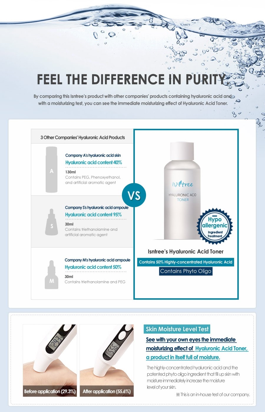 [IsNtree] Hyaluronic Acid Toner Korean Beauty Dream
