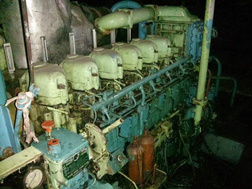 Yanmar marine boat engine with gear box, 800 PS, 750 HP Yanmar marine engines