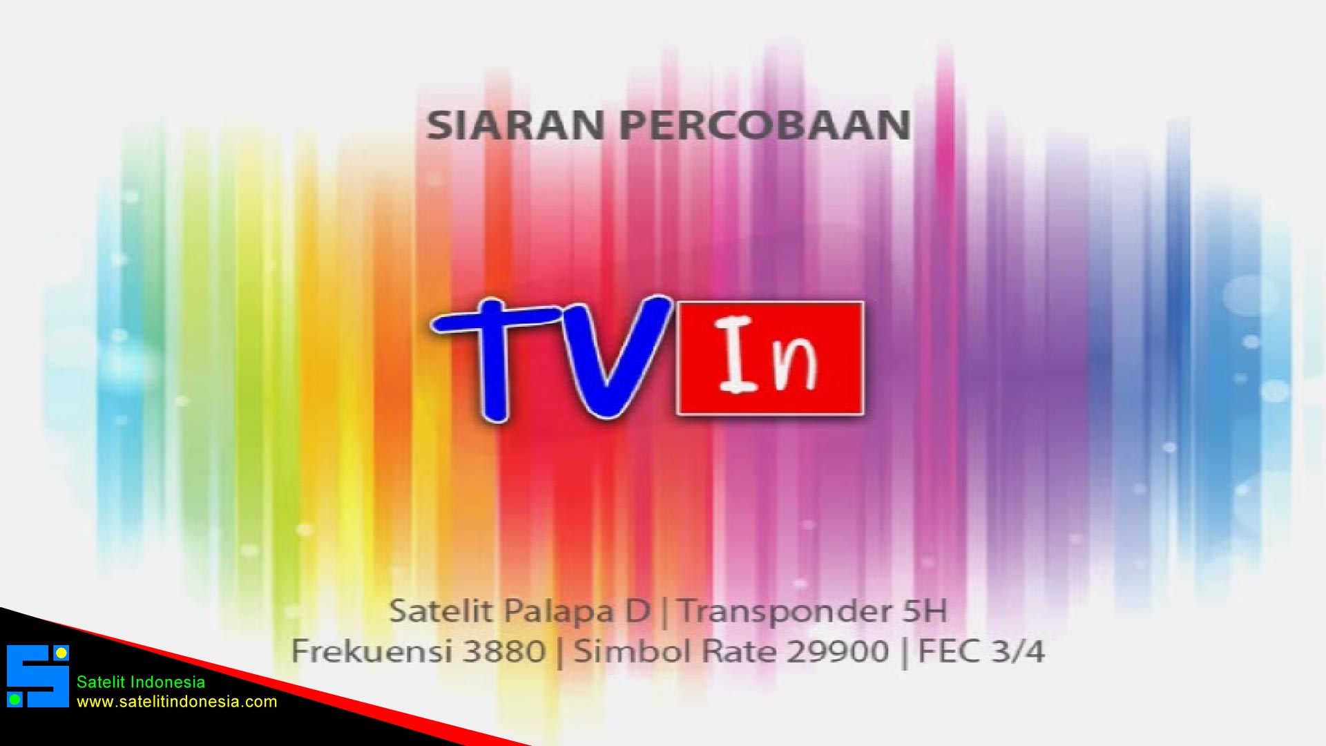 Frekuensi siaran TV In di satelit Palapa D Terbaru