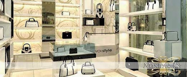interior pekanbaru desain butik minimalis, interior toko