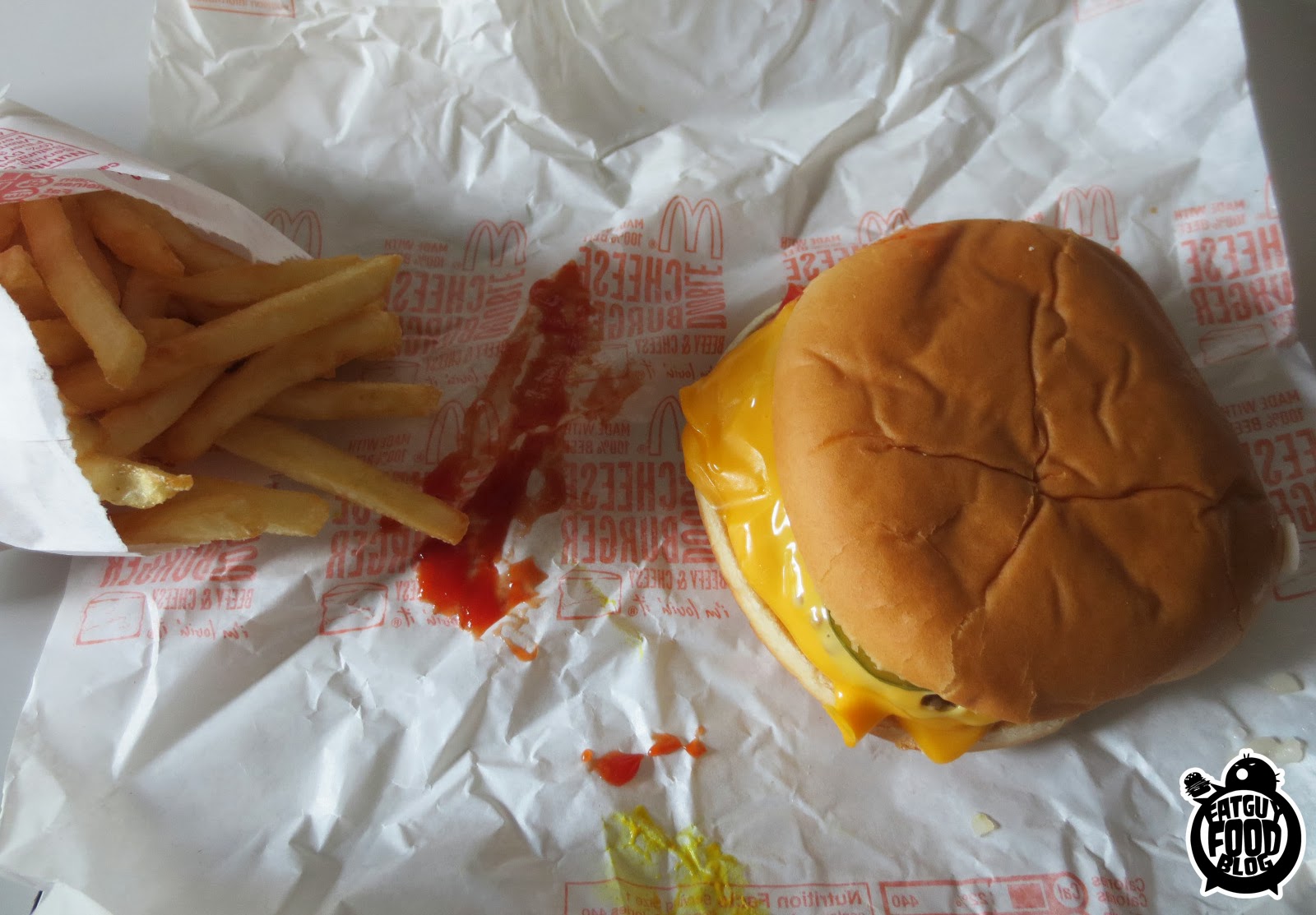 FATGUYFOODBLOG Burger King's Fry Burger and Satisfries FRENCH FRY