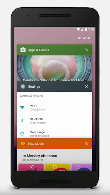 Google meningkatkan multi-tasking di Android N dengan tugas switcher yang lebih baik, multi-window dan lainnya Google meningkatkan multi-tasking di Android N dengan tugas switcher yang lebih baik, multi-window dan lainnya