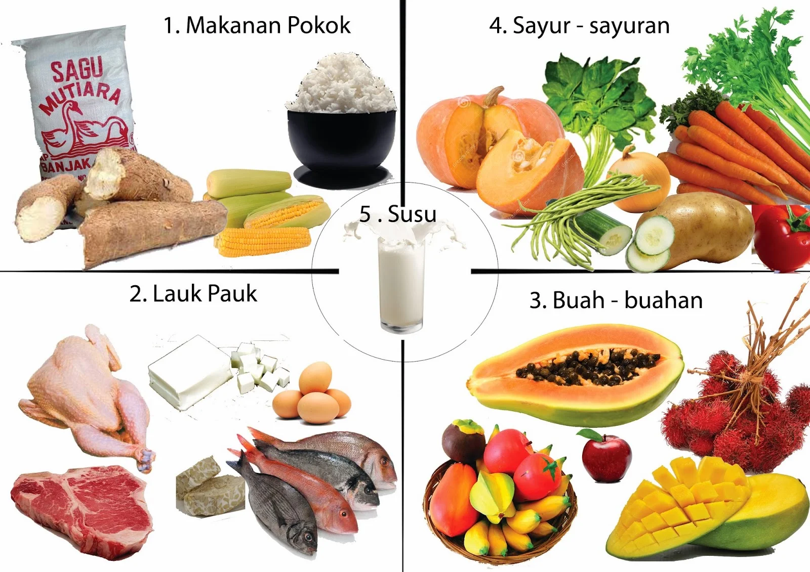 makanan sehat dan bergizi untuk kesehatan maksimal setiap hari