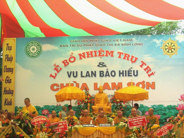 ch&ugrave;a lam sơn,bổ nhiệm trụ tr&igrave;,b&igrave;nh phước