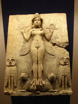 Ishtar la diosa del amor de la antigua Sumeria, conocida como Innana o la reina de la noche
