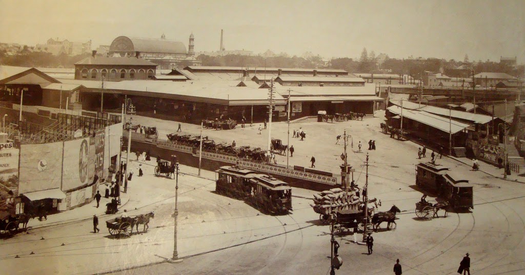Central Railway Station, Sydney, Australia, 1905 ~ vintage everyday