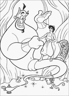 Aladdin Coloring Pictures