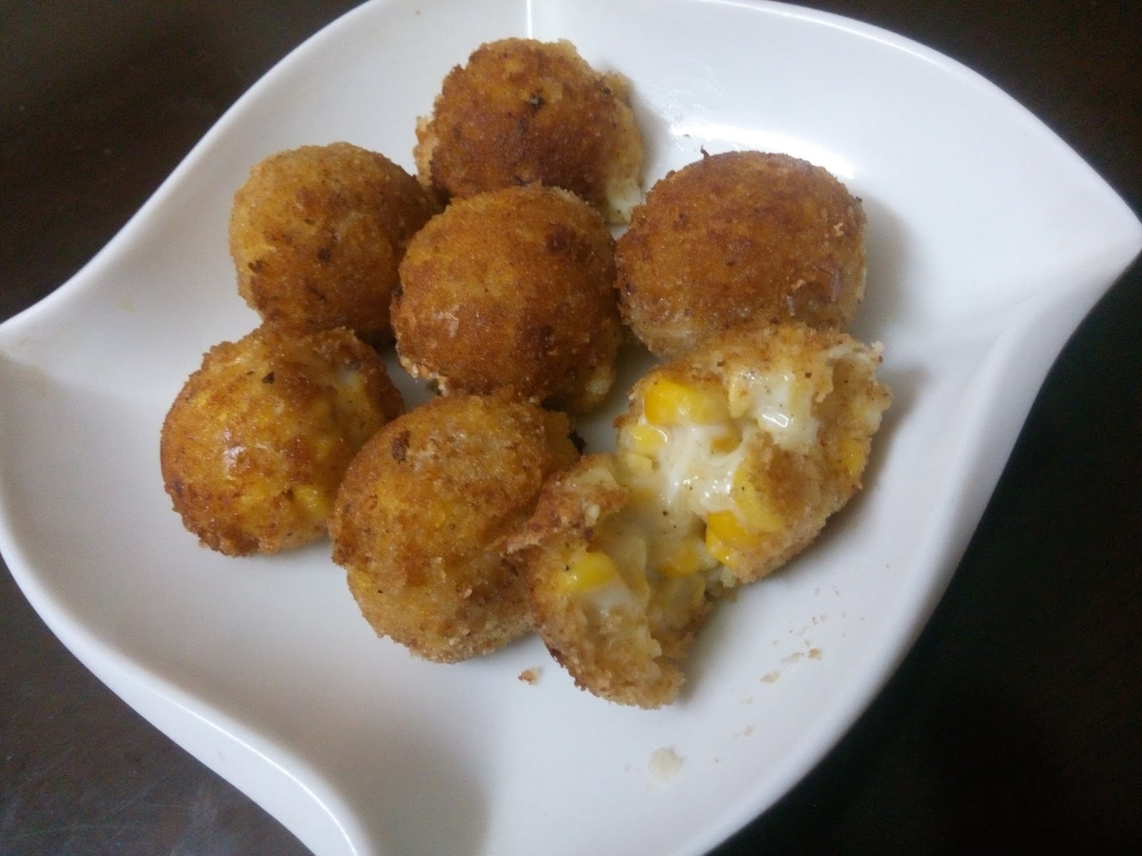 Lil Spice & Lil Stir... Cheese corn nuggets