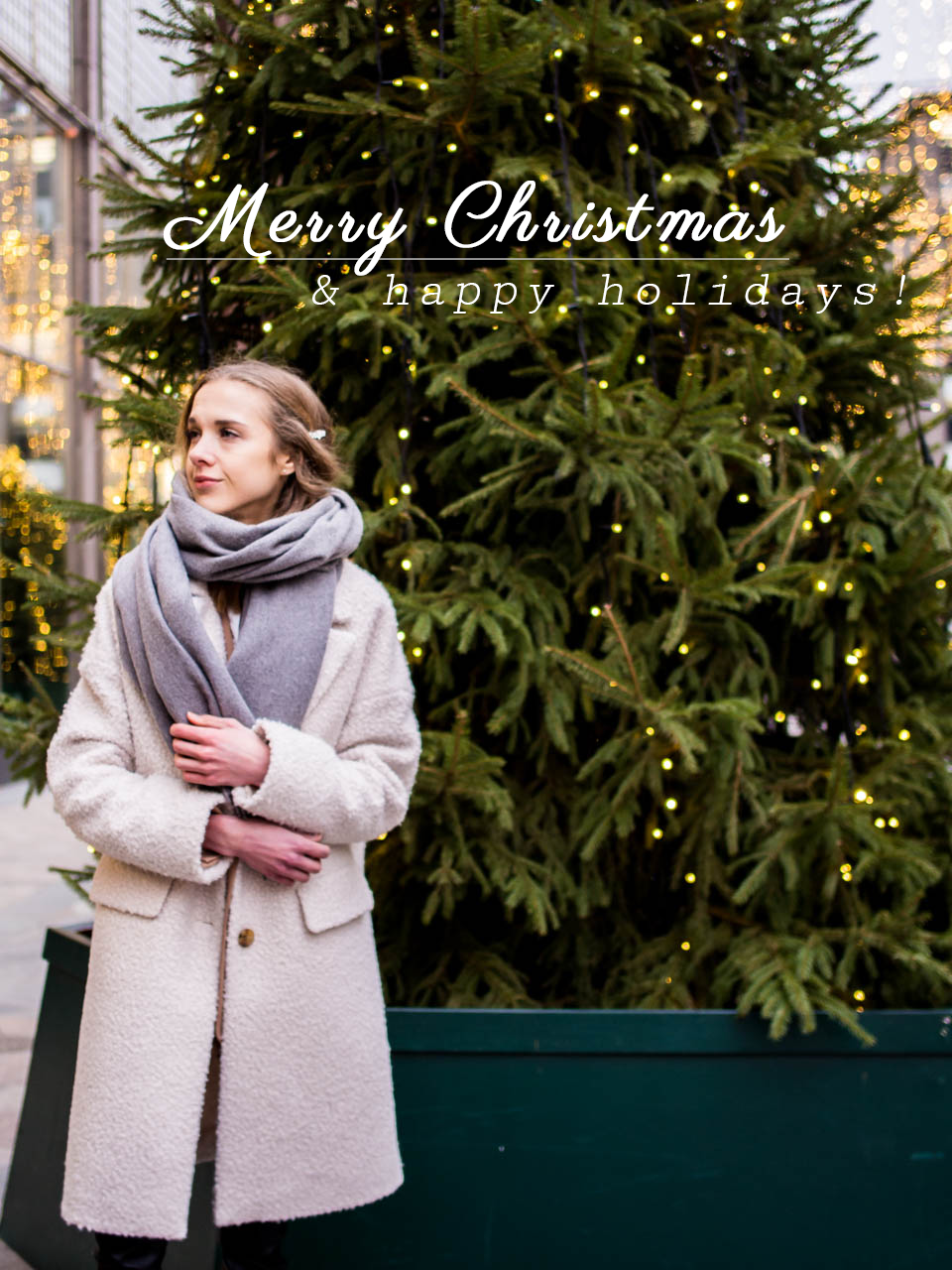 Season's greetings and a Christmas card from Helsinki, Finland - Virtuaalinen joulukortti, muotiblogi, Helsinki
