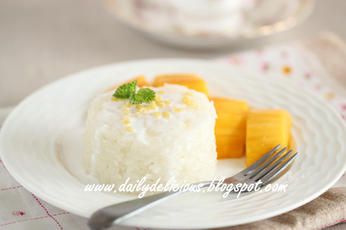 dailydelicious: Happy Cooking with LG SolarDOM: Coconut Milk Sticky ...