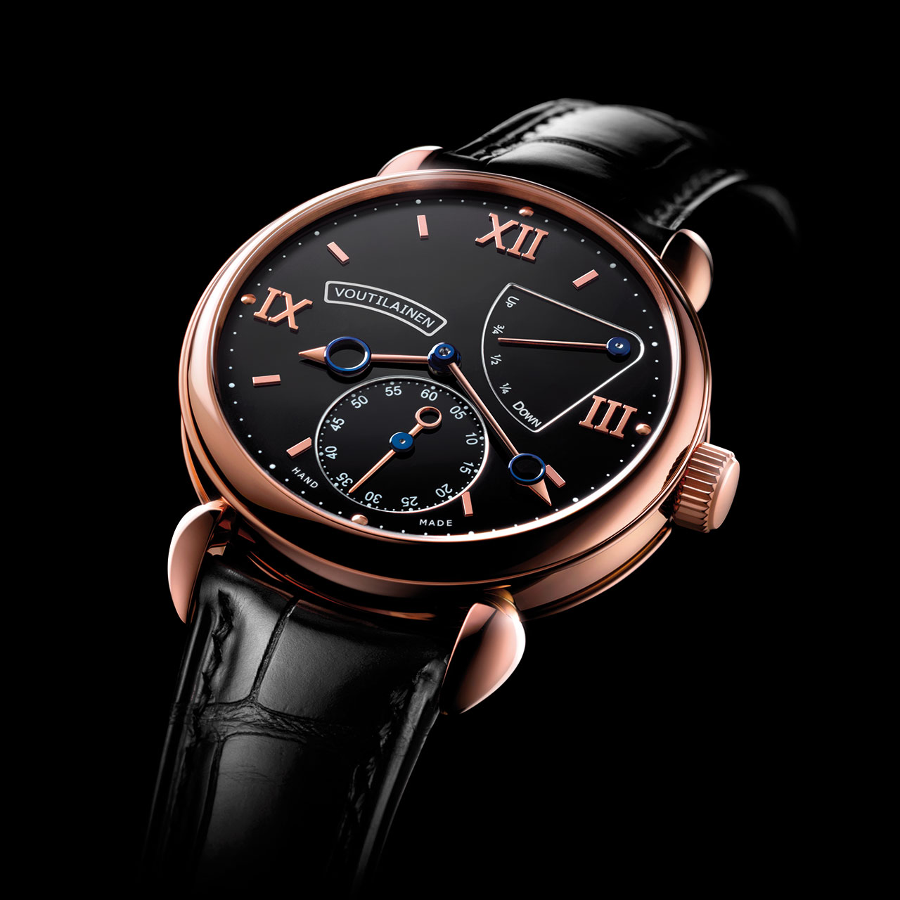 Technical Beauty at Boxfox1 Voutilainen V8R Mechanical Handwound Watch