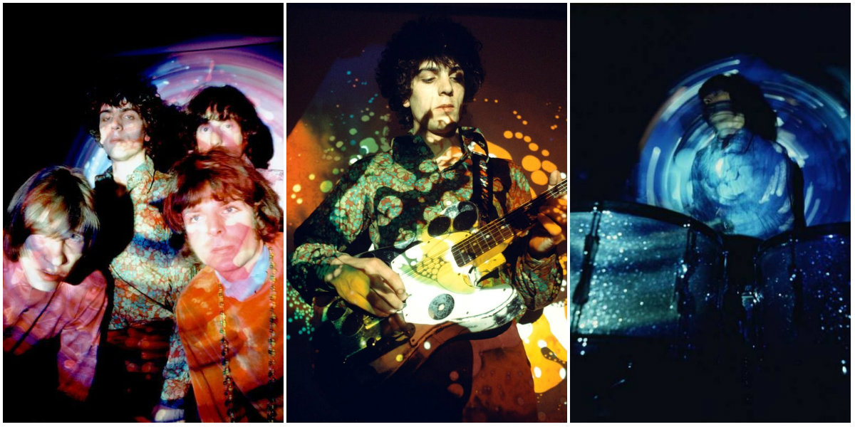Psychedelic Photos of Pink Floyd Taken by Andrew Whittuck in June 1967