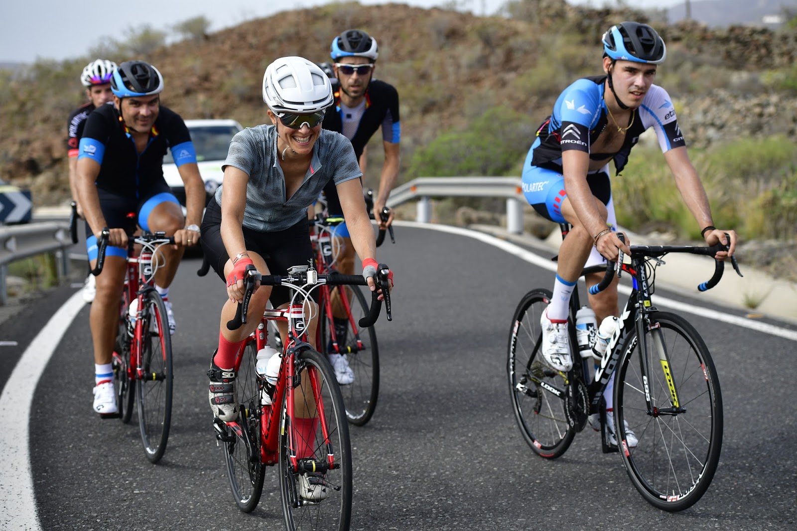 Elena Martinello, Fundacion Contador Team at Follow Contador in Gran Canaria Follow Contador Gran Canaria 2016