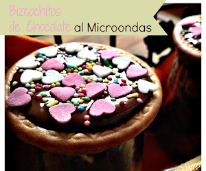 Bizcochos de chocolate al microondas (Mug cake)