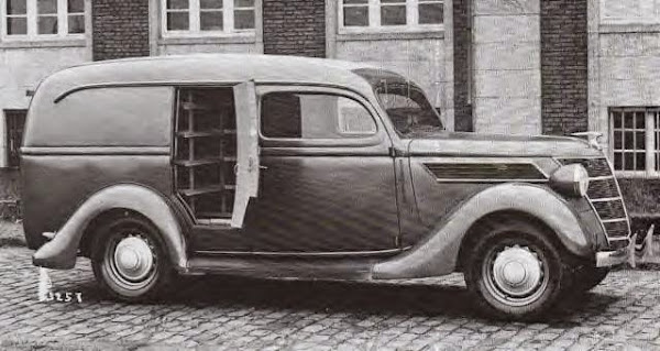 1938 Ford Type 48 Van (Germany) ~