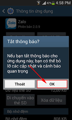 Cách tắt thông báo Zalo Cách tắt thông báo Zalo