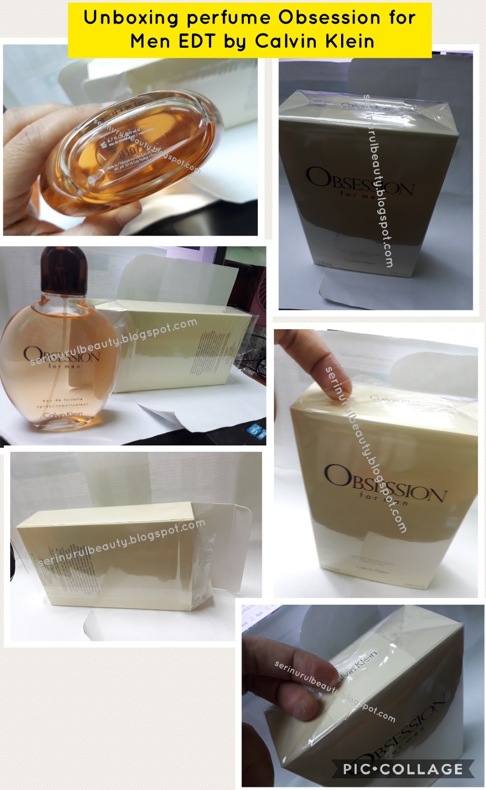 Healthy Nurul Beauty Unboxing perfume Obsession for Men EDT by Calvin