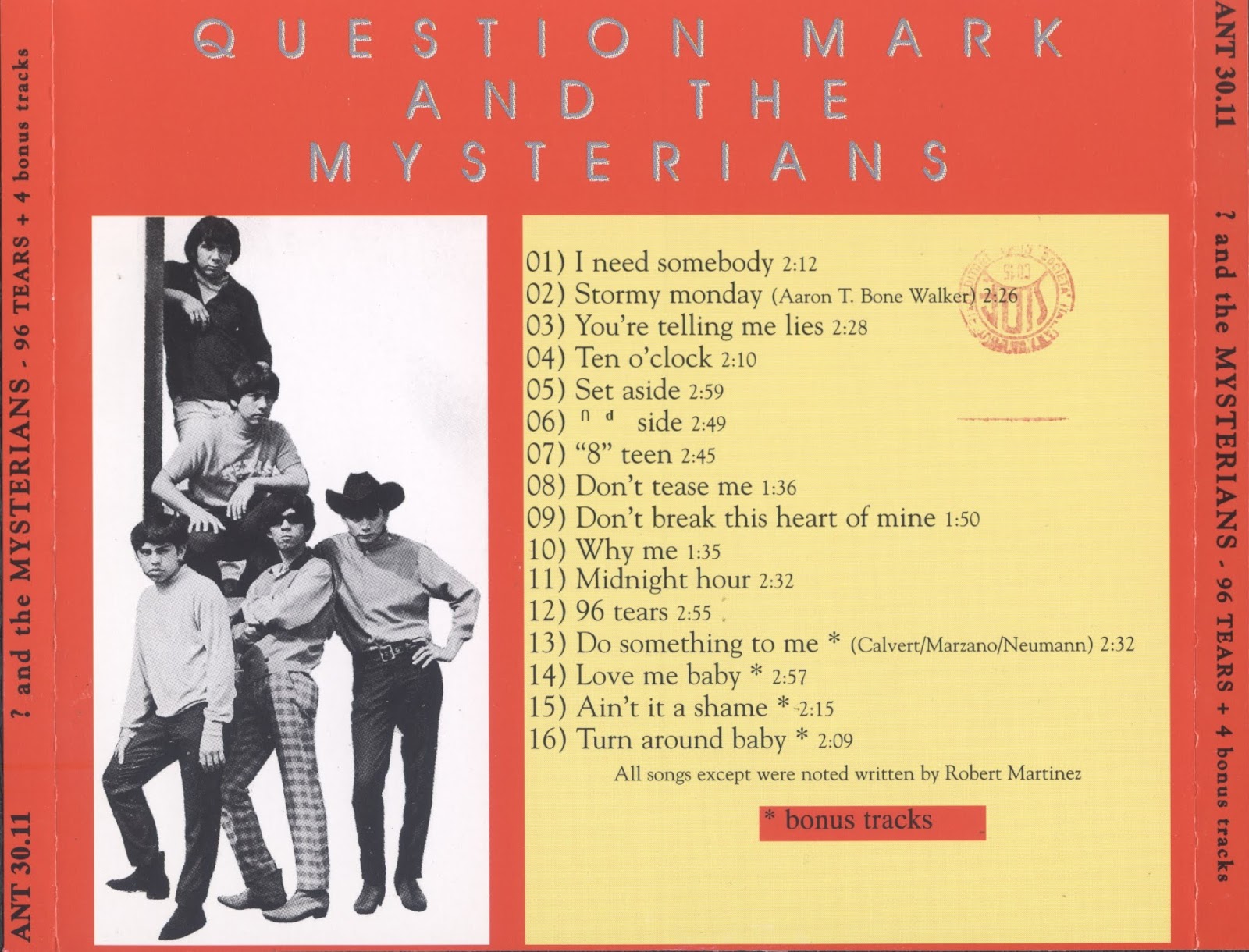 Question mark and the mysterians Question mark and the mysterians