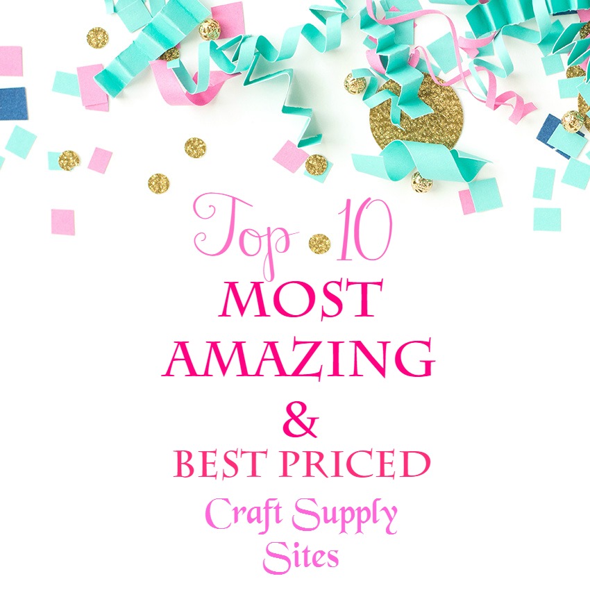 Mama's Gone Crafty Top go to sites for best priced craft supplies