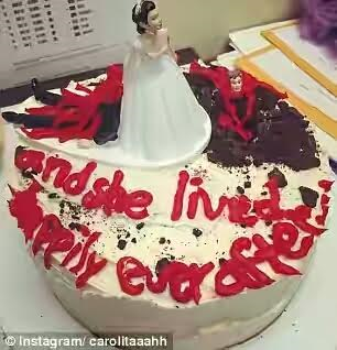 divorce cake images