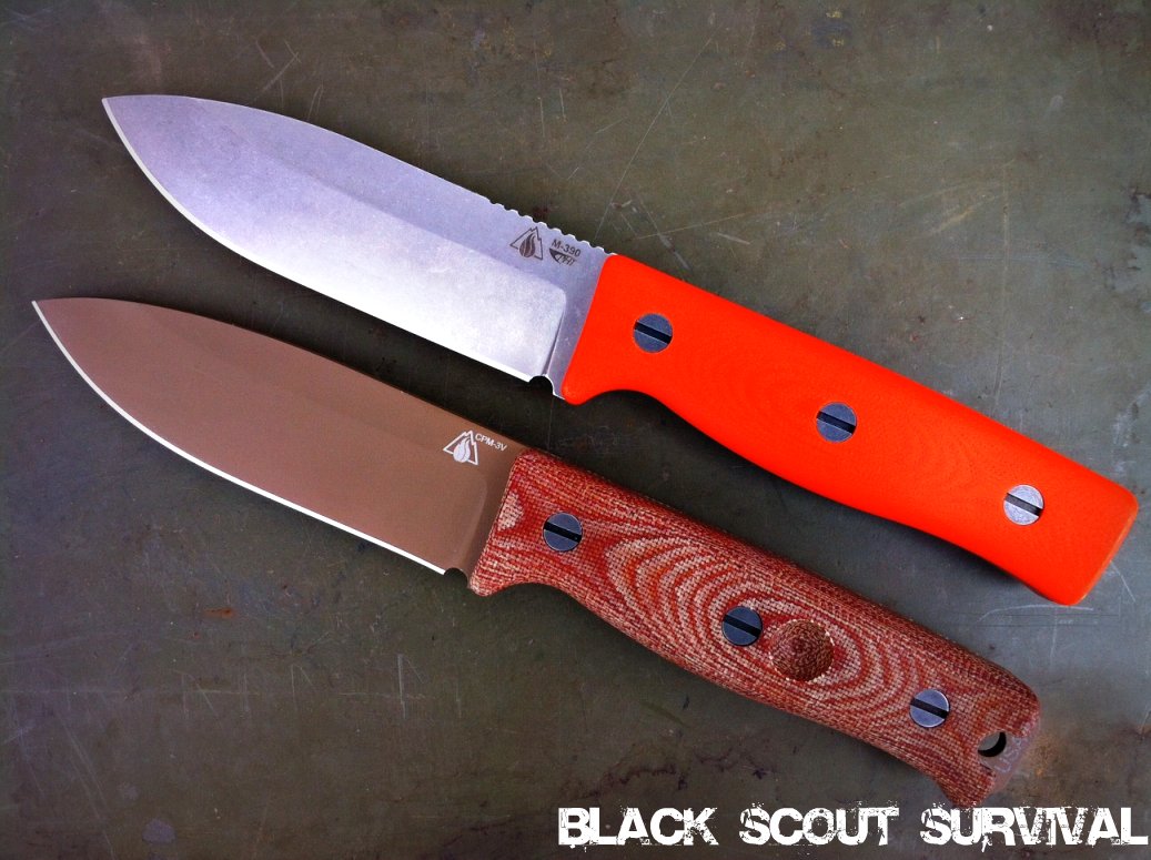 Black Scout Survival SURVIVE! Knives GSO4.1