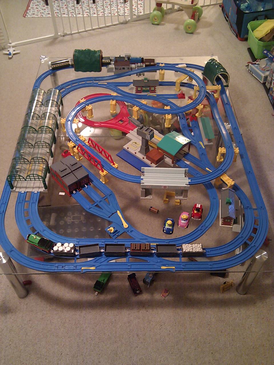 PLARAIL UK Central Table Top PLARAIL Layout 1