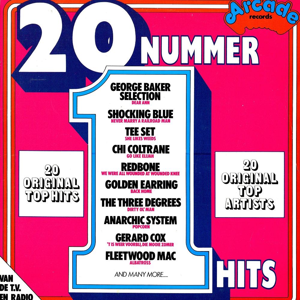 Various 20 Nummer 1 Hits (1974) Lp vinylplatenupdates