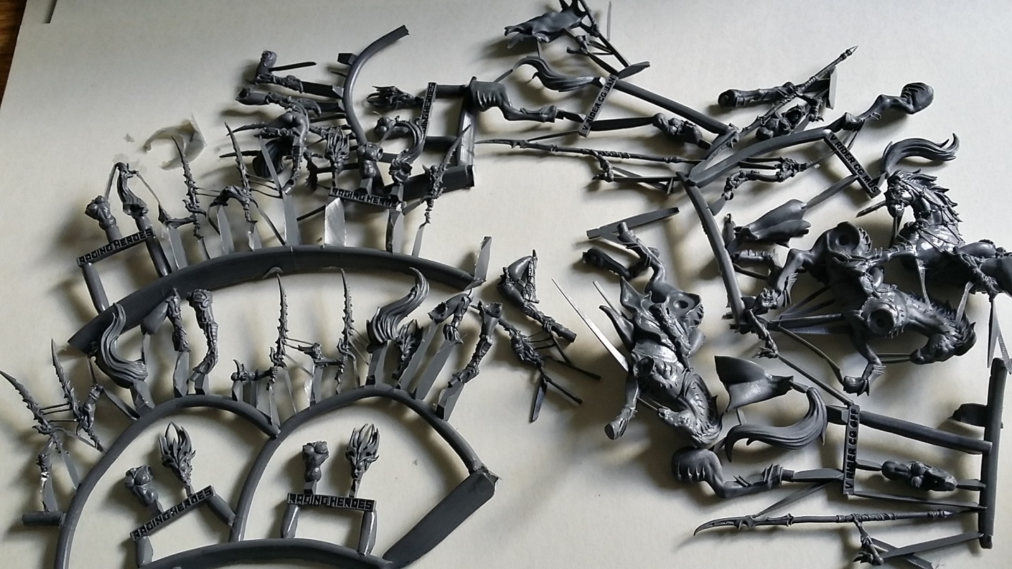 my little wargame blog More Raging Heroes resin