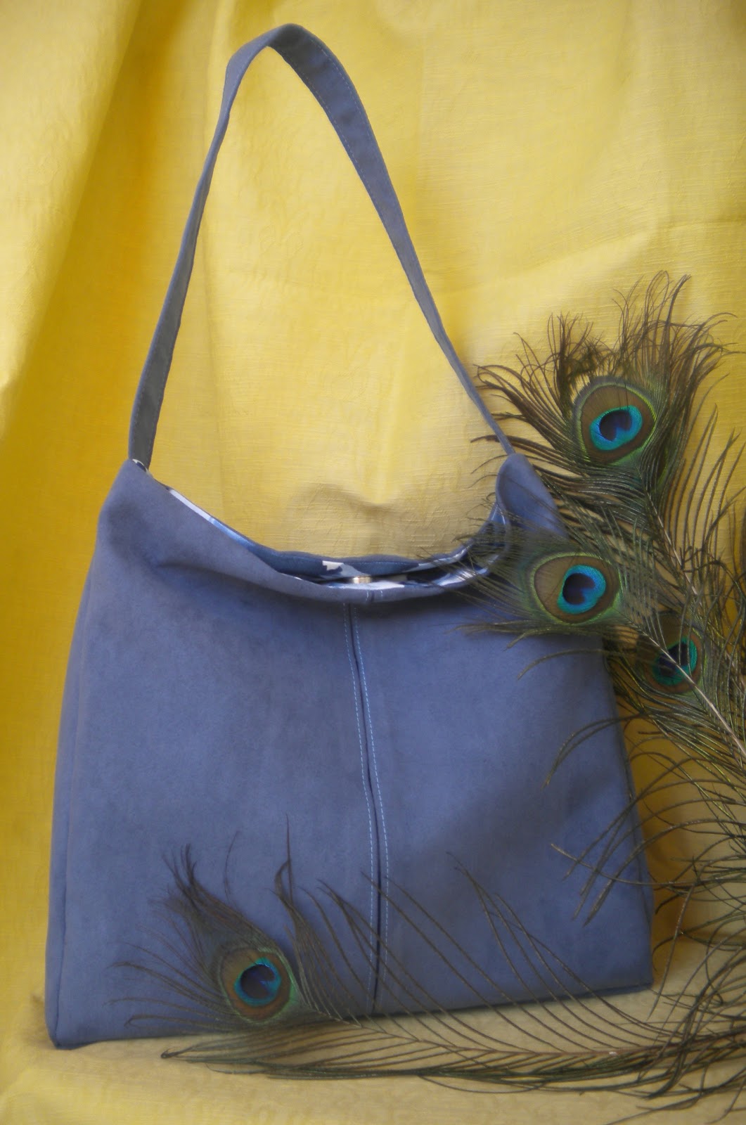Borsa Da Donna Pavone Etnico Paillettes Ricamato Borsa di tela