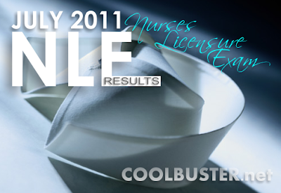 July 2011 NLE Results