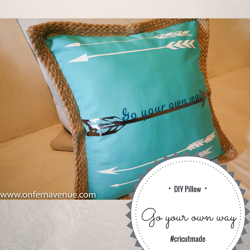 Come See How Easy These Cute Pillows Were To Make With My Cricut