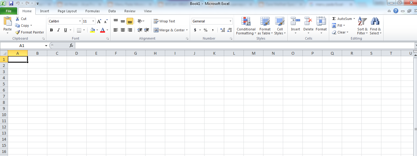 Menu-menu Pada Microsoft Excel 2010 beserta penjelasannya - Maniac