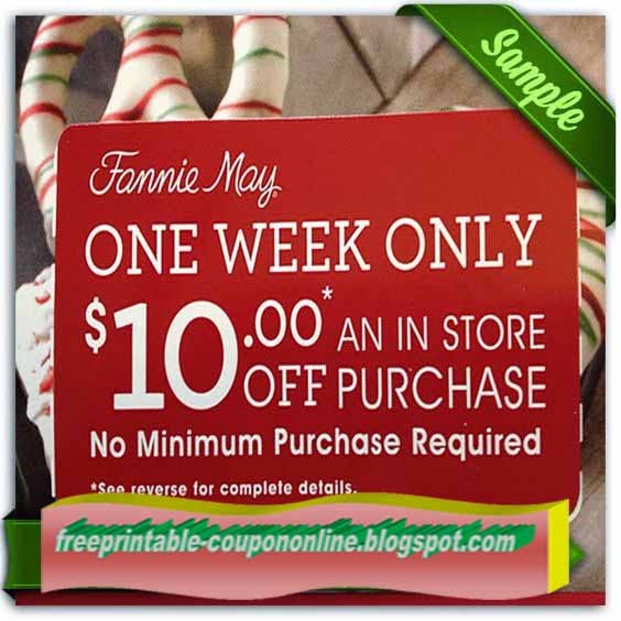 Fannie may coupon december 2018