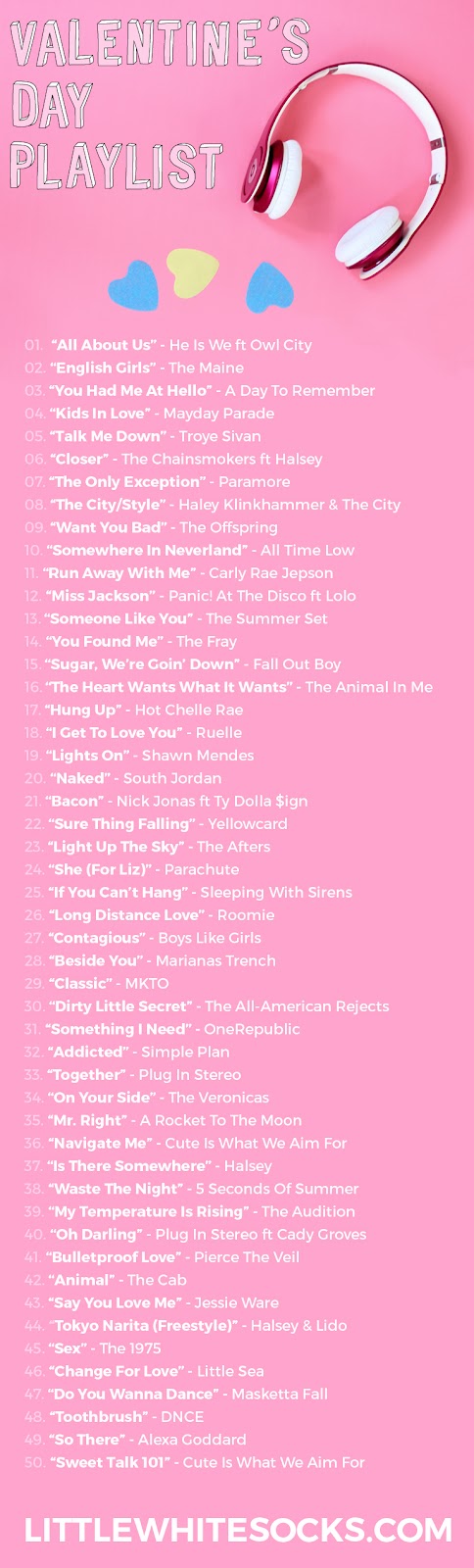 valentine's day playlist pinterest