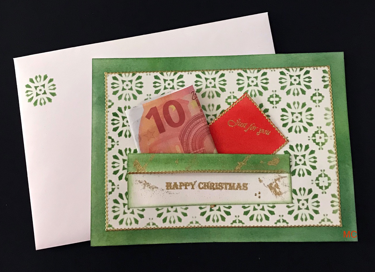 Chocolate Baroque Design Team Pocket Money cards (by Magda)