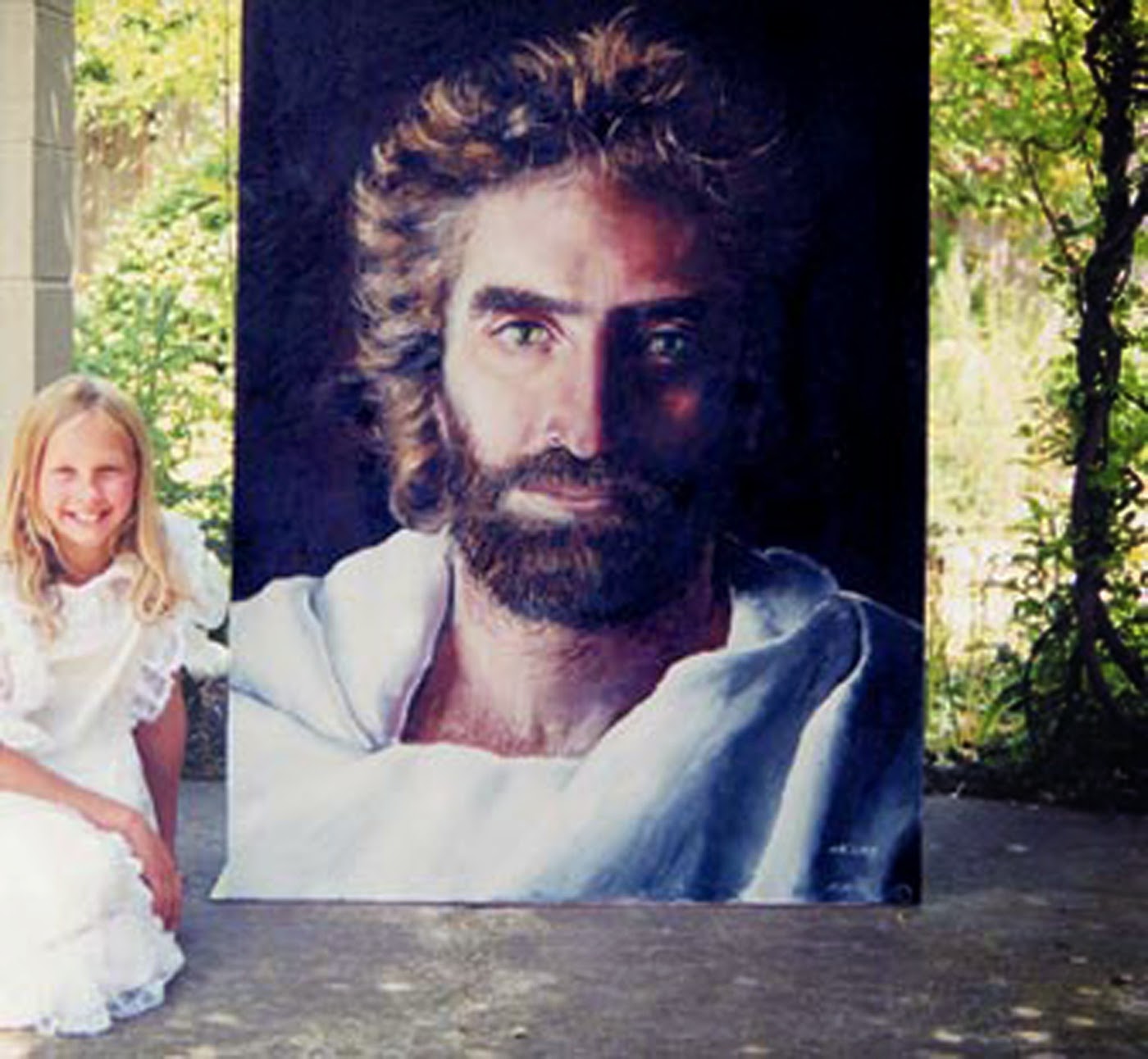 Albums 101+ Images russian girl paints picture of jesus Excellent