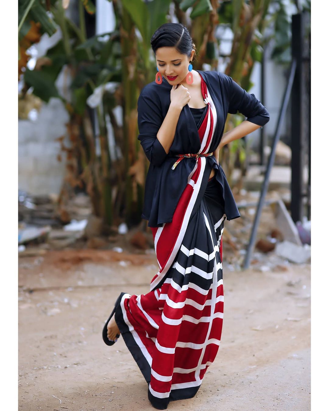 Anchor Anasuya Bharadwaj New Saree Photoshoot Anchor Anasuya Bharadwaj New Saree Photoshoot