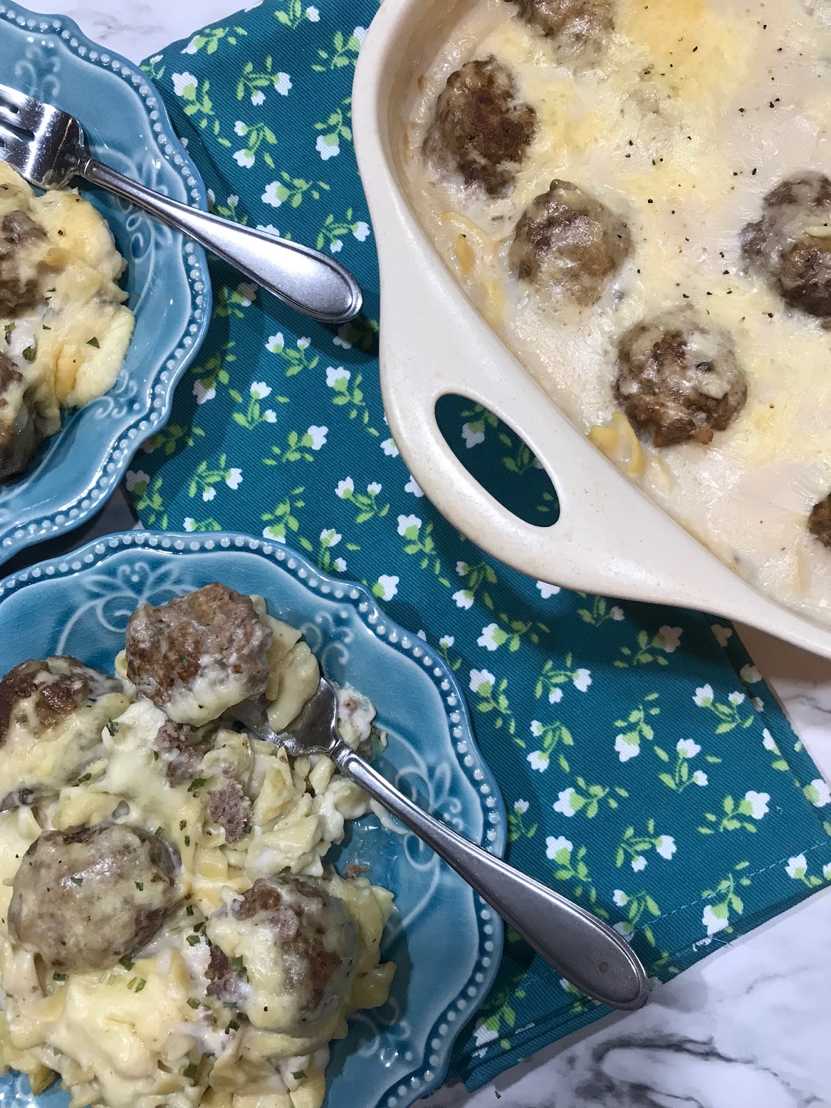 MOM’S MUSHROOM MEATBALL CASSEROLE Chasing Saturdays