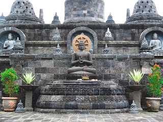 Mini Borobudur at Brahmavihara Arama Monastery