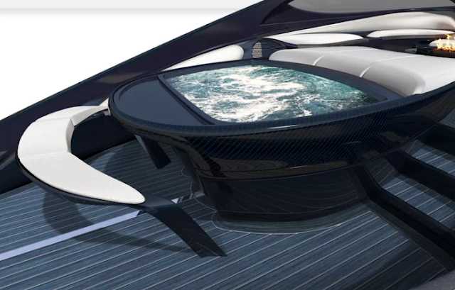 The Bugatti’s $2.2 Million Super Yacht (Showing The Jacuzzi) The Bugatti’s $2.2 Million Super Yacht (Showing The Jacuzzi)