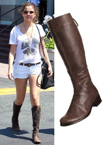 FashionFix Hunter: Selena Gomez's summer boot look