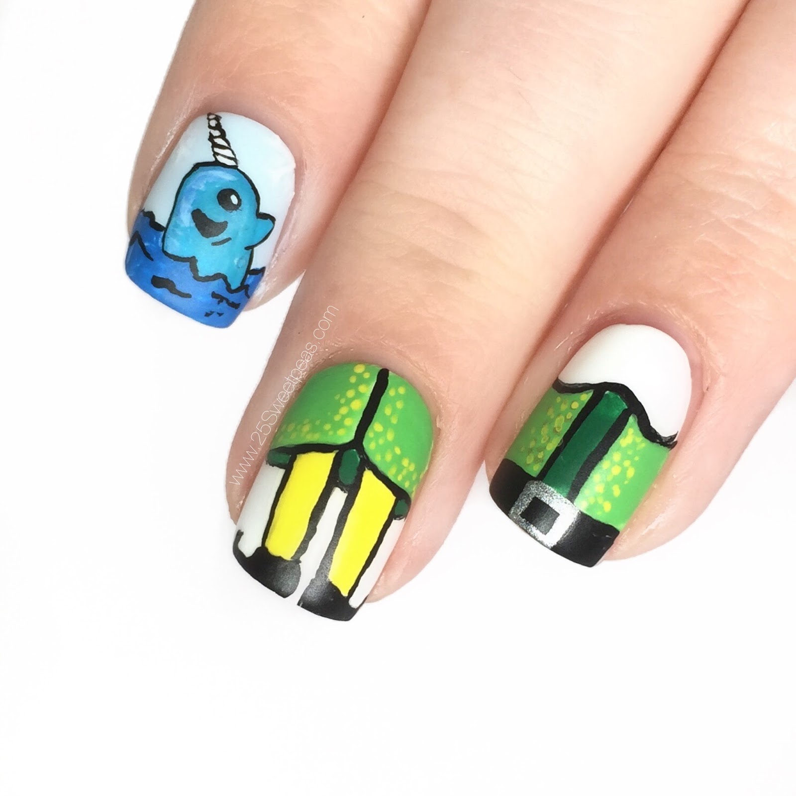 Christmas Movie Nails Elf — 25 Sweetpeas
