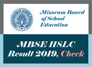 MBSE Result 2019, HSLC Result 2019 Mizoram, MBSE HSLC Results 2019, MBSE HSLC Results 2019 