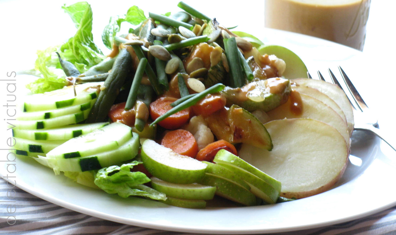 Delectable Victuals Gado Gado with Peanut Dressing
