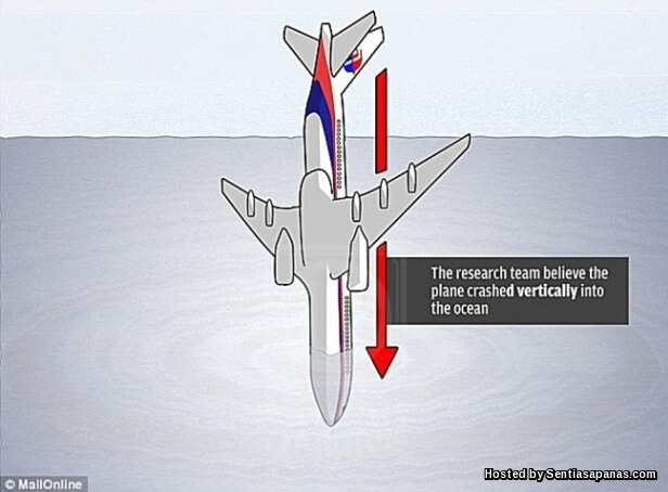 MH370 Menjunam