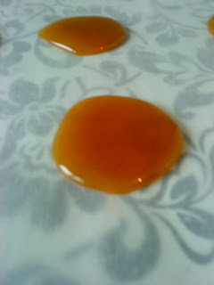 Caramel en gros plan Caramel en gros plan