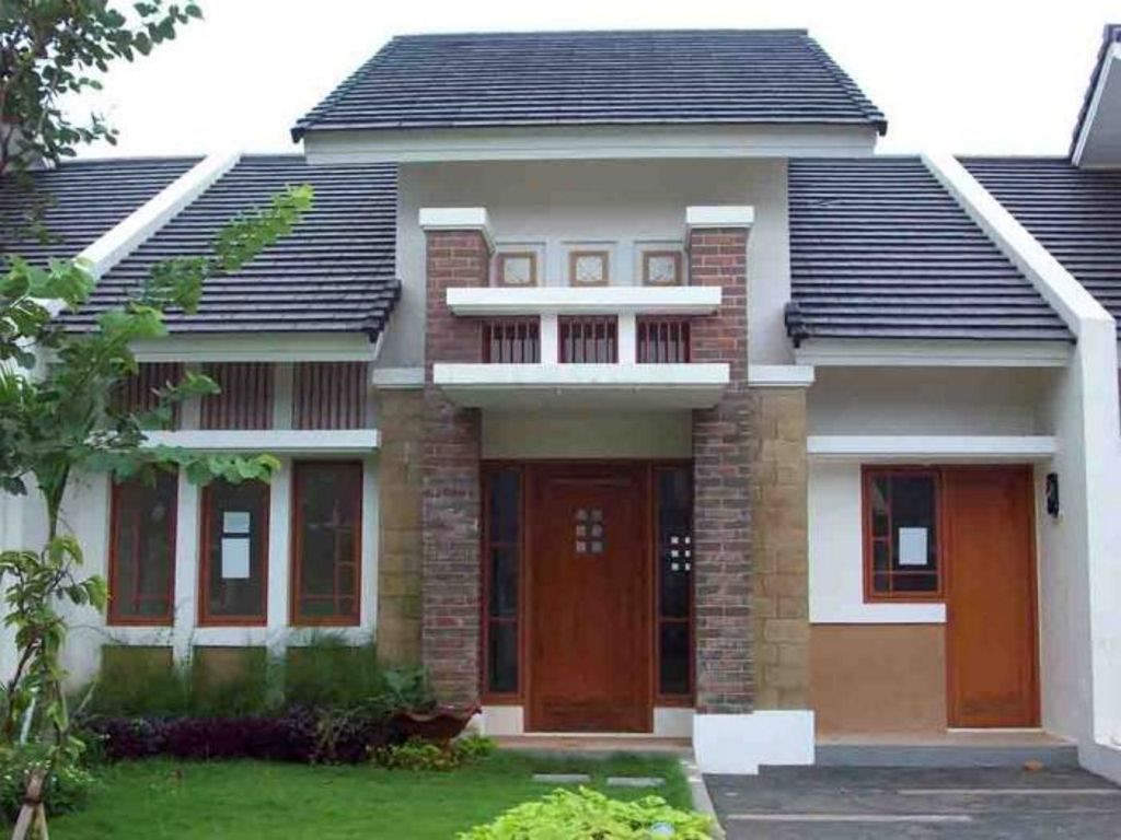 Model Rumah 1 Lantai Elegan Modern