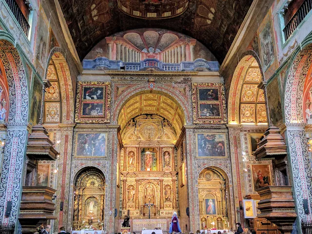 Weekend in Madeira: Inside a church in Funchal