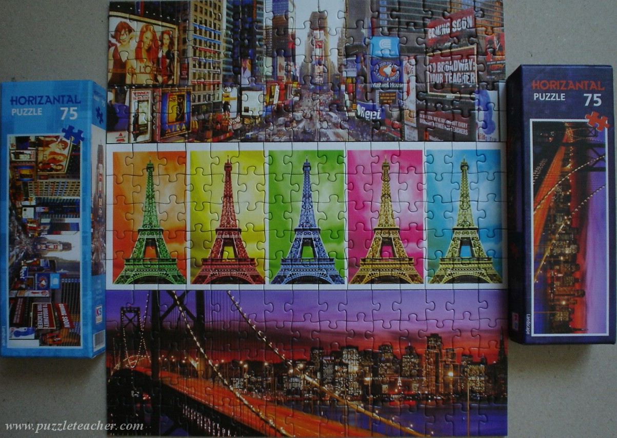 KS Games Horizontal & Vertical Mini Puzzle Puzzle Teacher Puzzle Master